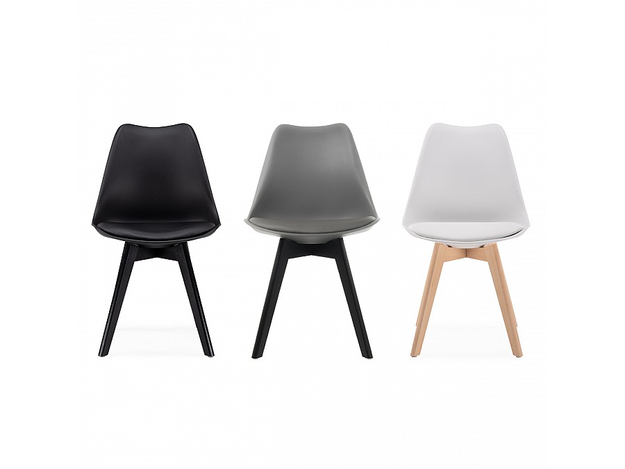 Пластиковый стул Bonuss black / black