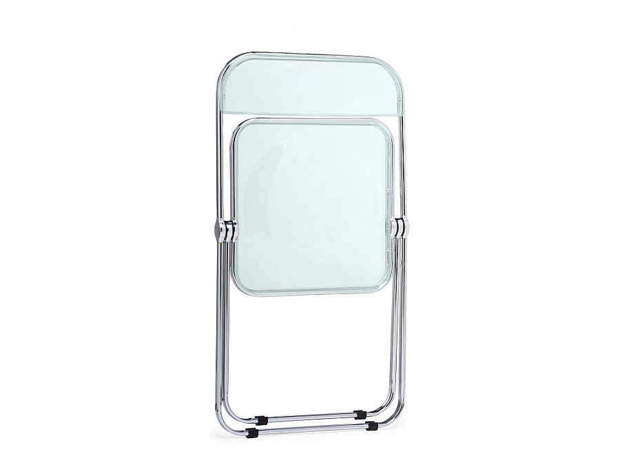 Пластиковый стул Fold складной clear gray-blue