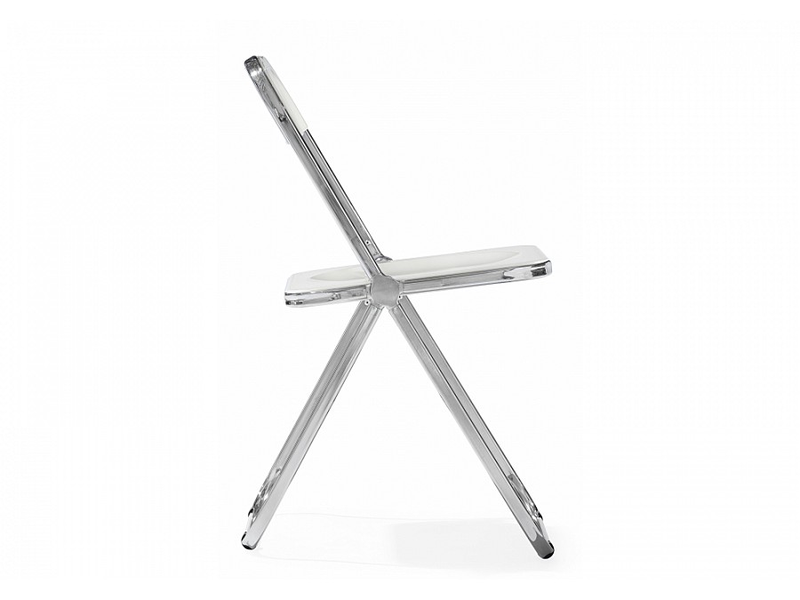 Пластиковый стул Fold складной white