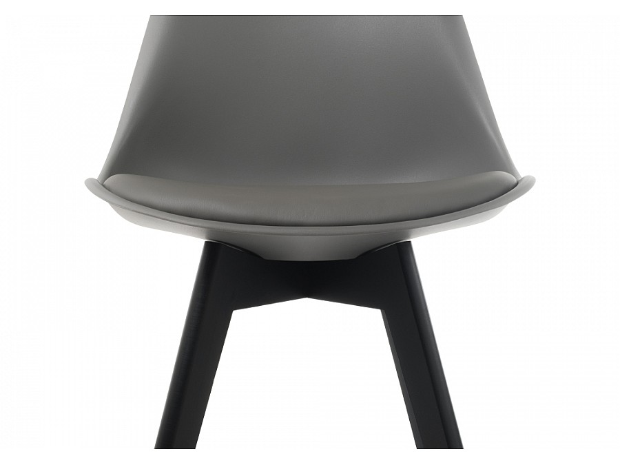 Пластиковый стул Bonuss dark gray / black