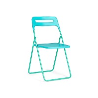 Пластиковый стул Fold складной blue