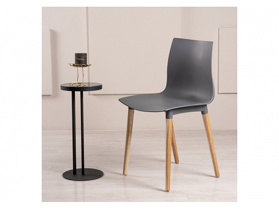 Пластиковый стул Кобе серый