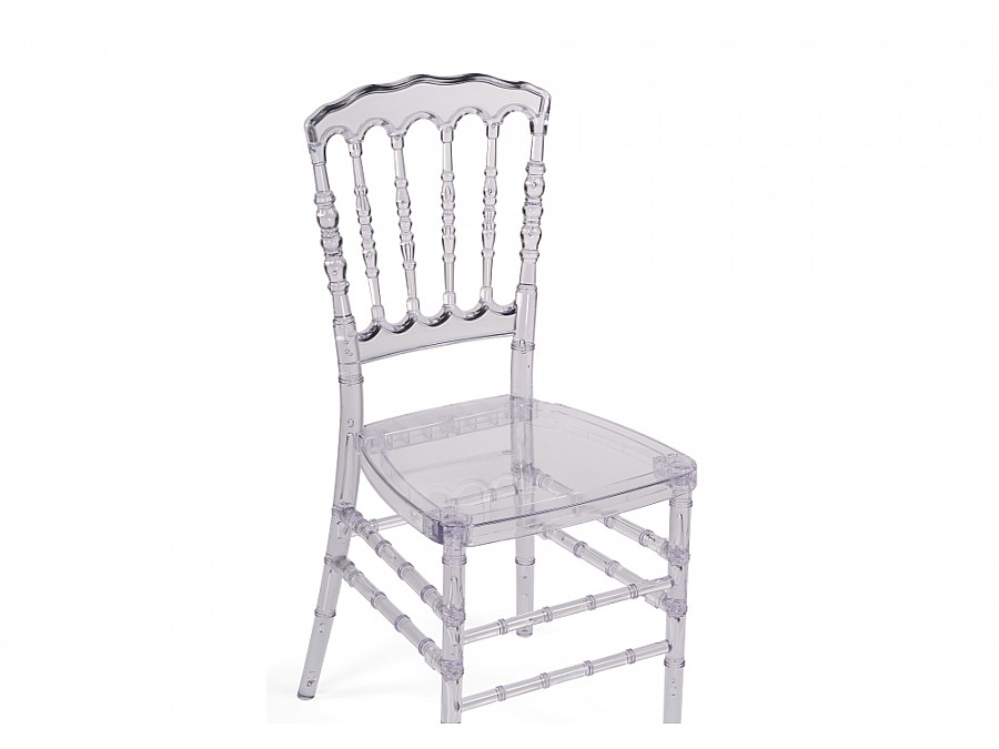 Пластиковый стул Chiavari 1 clear white