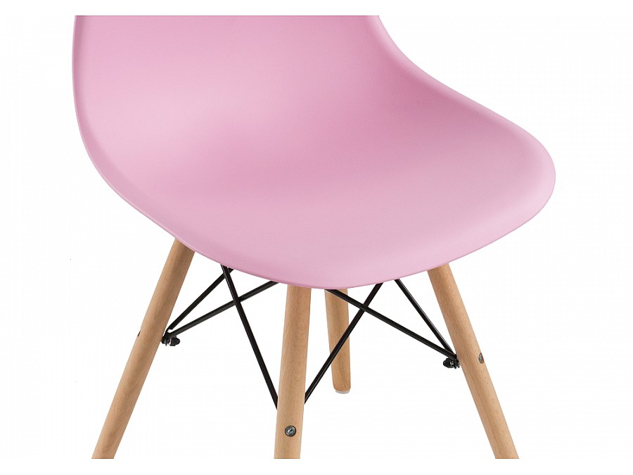 Пластиковый стул Eames PC-015 light pink