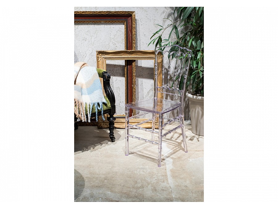 Пластиковый стул Chiavari white