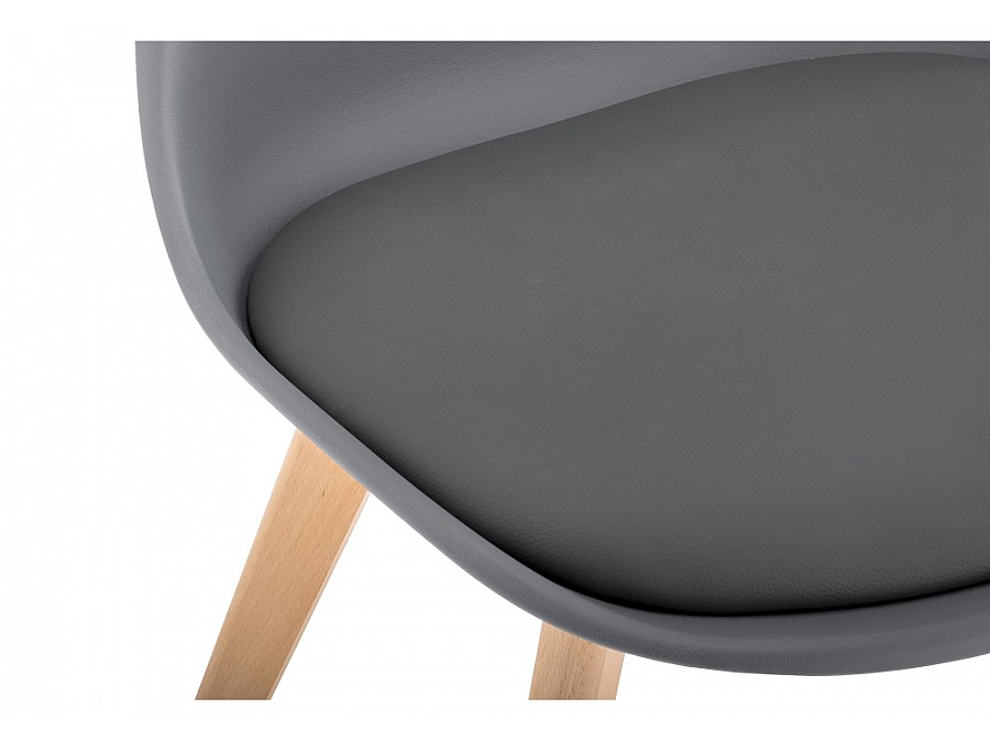 Пластиковый стул Bonuss dark gray