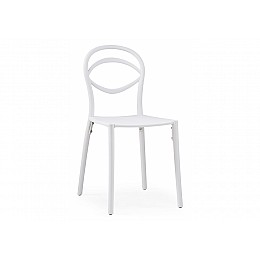 Пластиковый стул Simple white