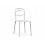 Пластиковый стул Simple white