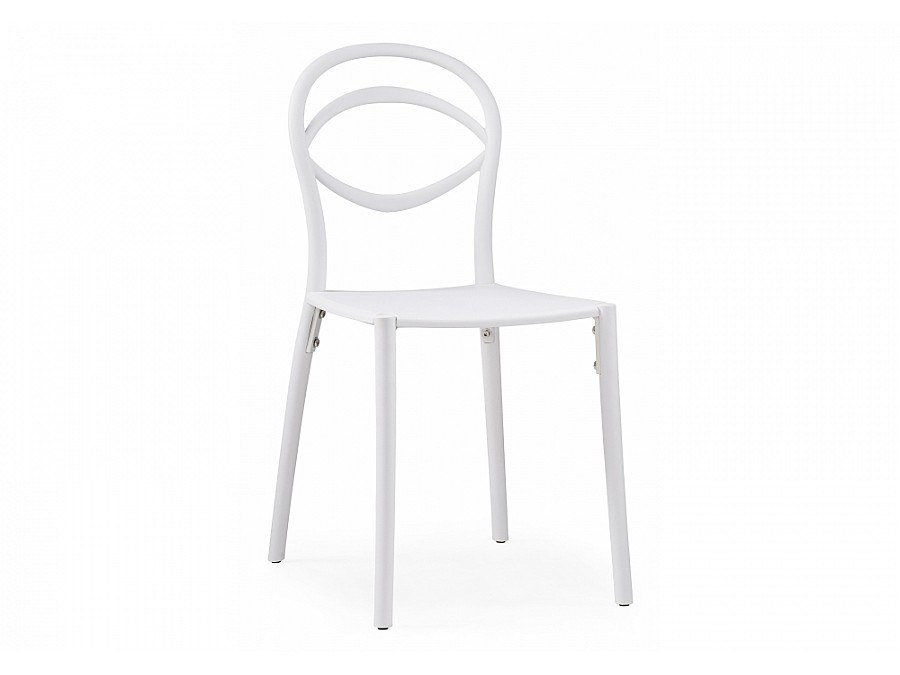 Пластиковый стул Simple white