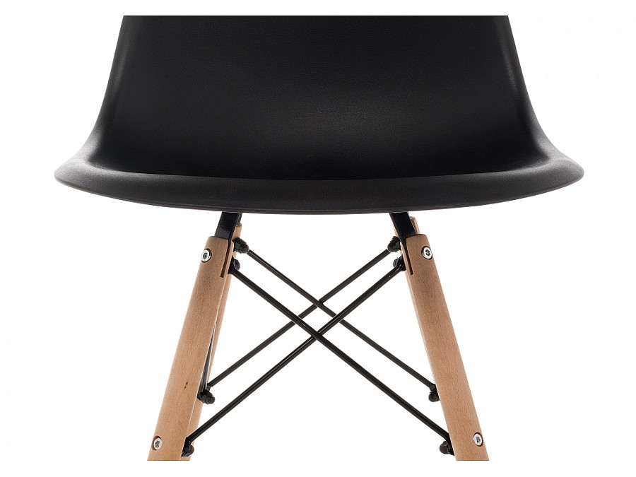Пластиковый стул Eames PC-015 черный