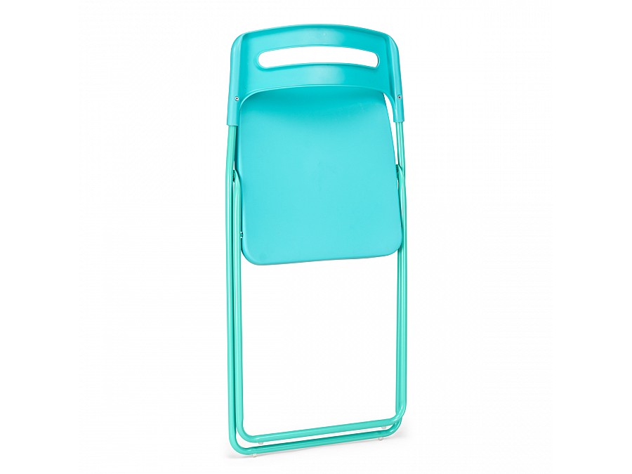 Пластиковый стул Fold складной blue