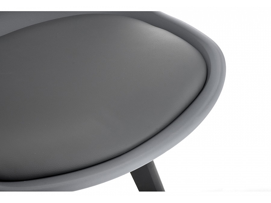 Пластиковый стул Bonuss dark gray / black