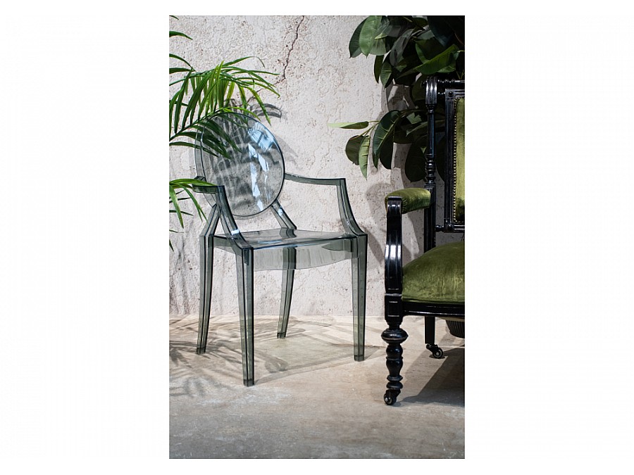 Пластиковый стул Luis gray