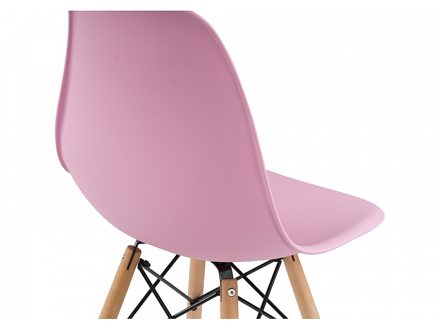 Пластиковый стул Eames PC-015 light pink