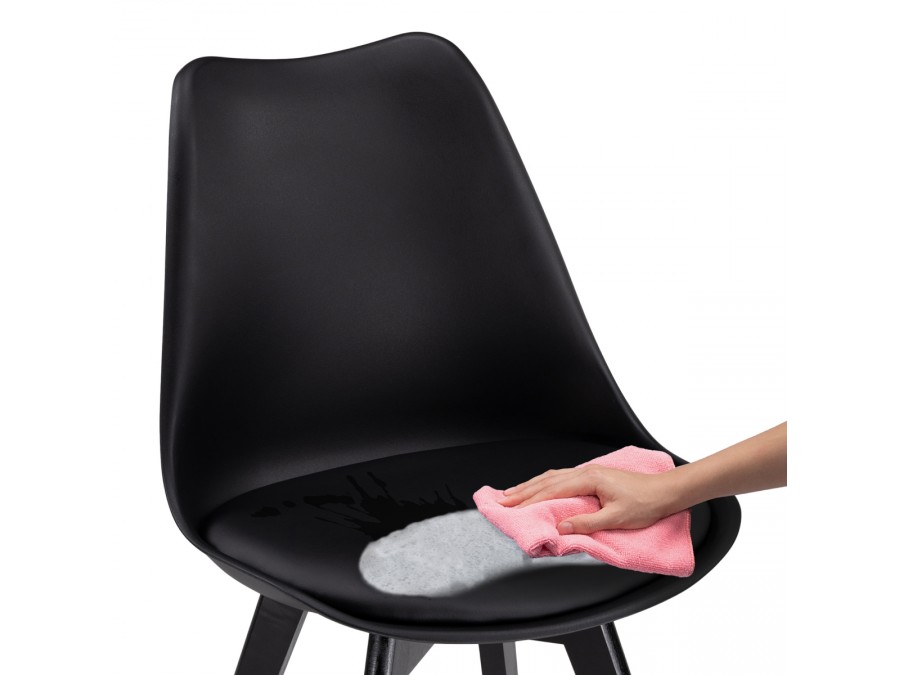Пластиковый стул Bonuss black / black