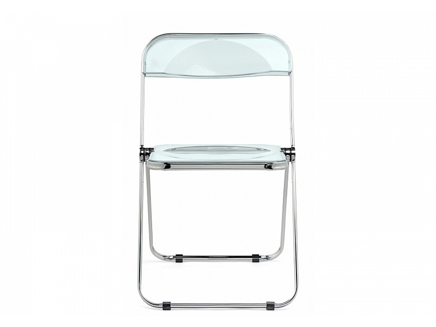 Пластиковый стул Fold складной clear gray-blue