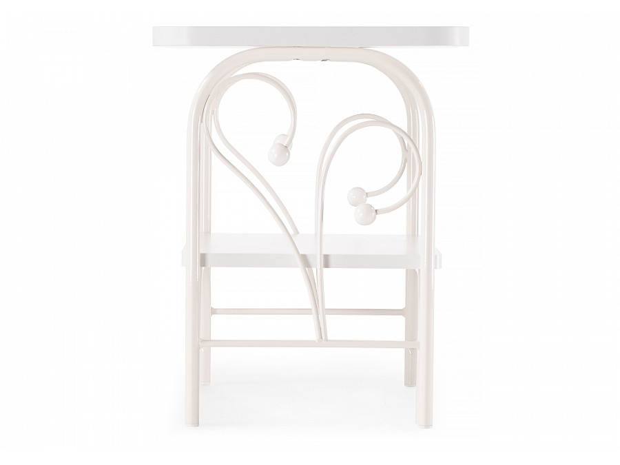 Тумба прикроватная Клео 2 белая / белая