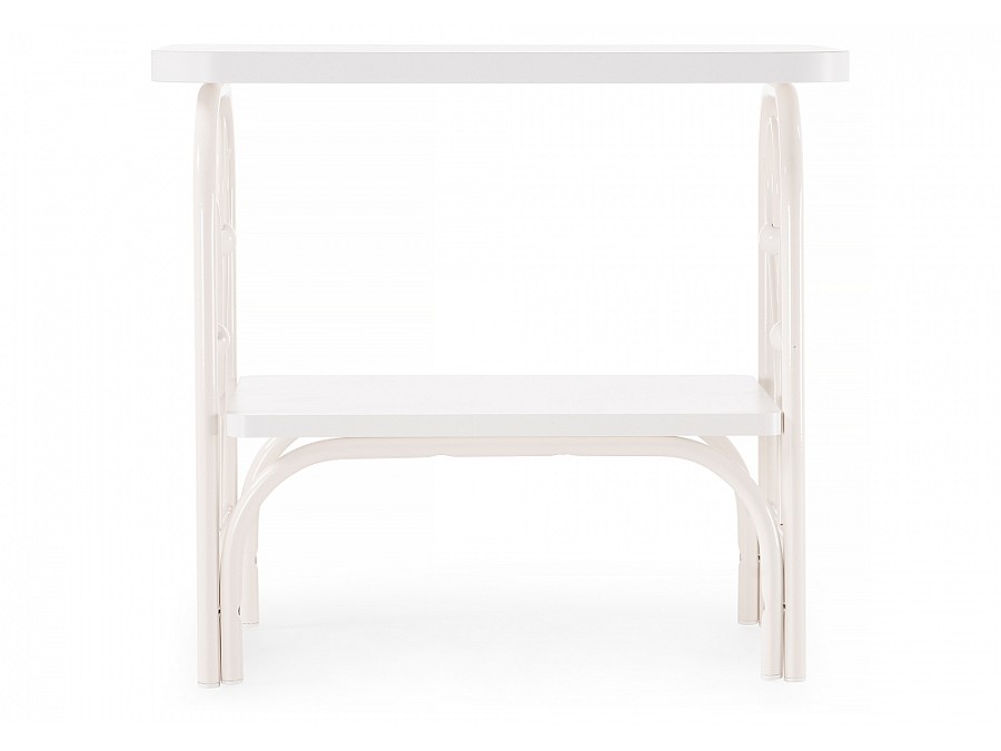 Тумба прикроватная Клео 2 белая / белая