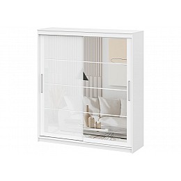 Шкафы Лайн 2 белый текстурный