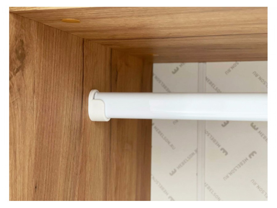 Адам двухдверныйдуб крафт золотой / белое дерево