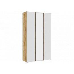 Шкафы Элла ШК 02 белый / дуб крафт золото