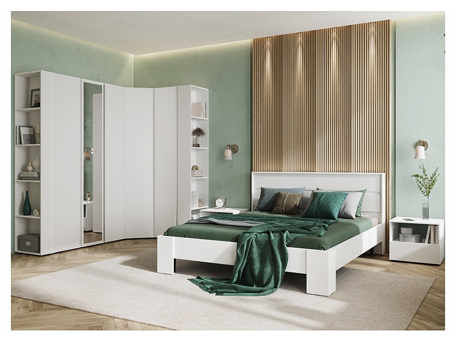 Шкаф Элла ПН 01 белый / белый