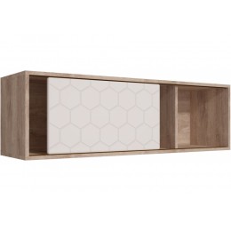 Шкафы Мариус М-03 дуб баррик / белый матовый