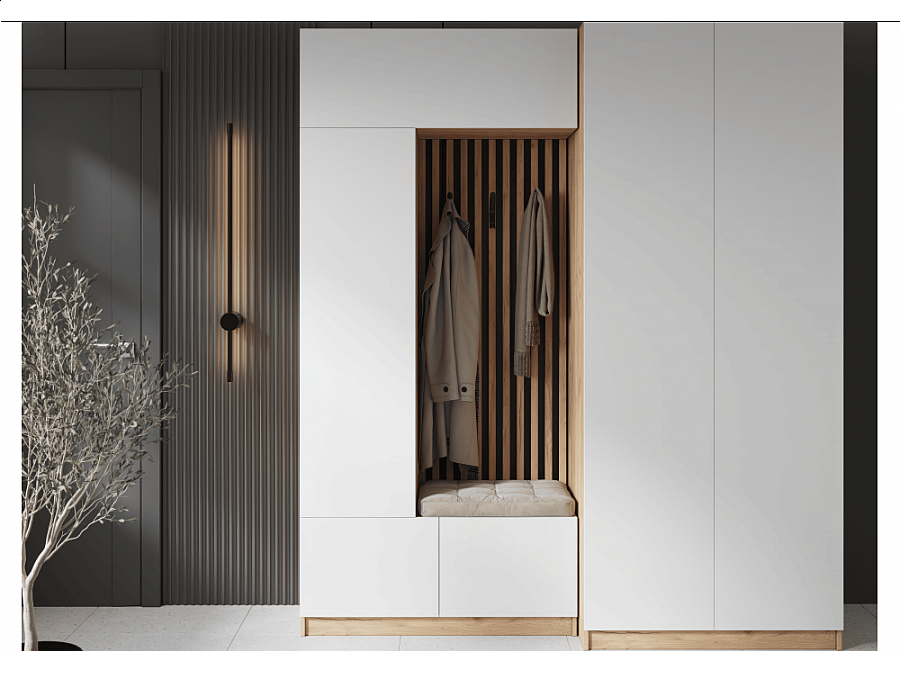 Сева 90 белый / крафт