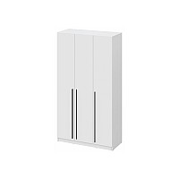 Шкафы Бирма ШК-1200 белое дерево / белое дерево