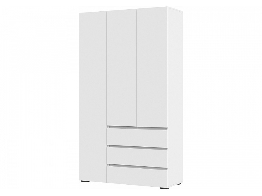 Шкаф Элла ШК 06 белый / белый