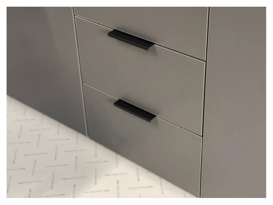 Адам трехдверный дуб крафт золотой / графит