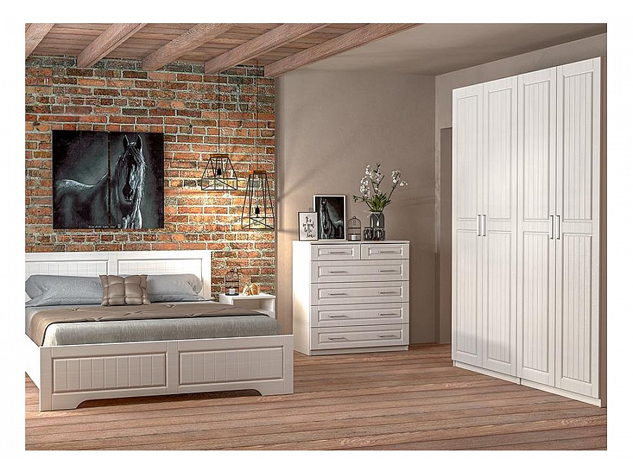 Шкафы Кэт-6 Кантри бодега / сандал белый