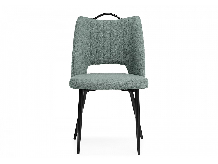 Стул на металлокаркасе Barton oliva / black