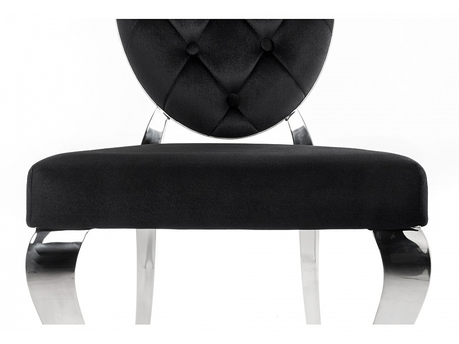 Стул на металлокаркасе Odda черный