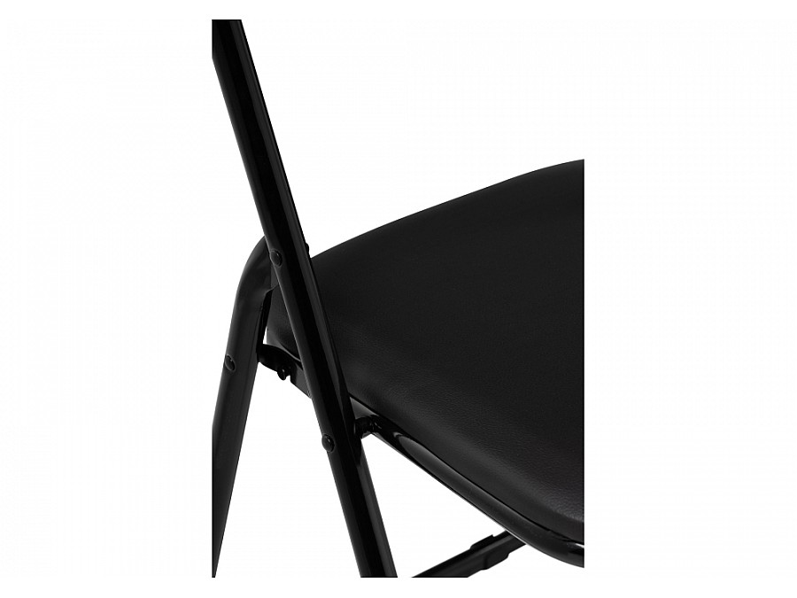 Стул на металлокаркасе Fold 1 складной black / black