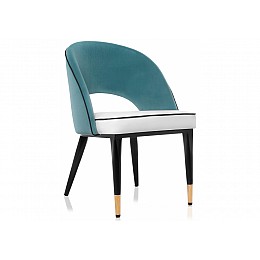 Стул на металлокаркасе на металлокаркасе Bard white / green