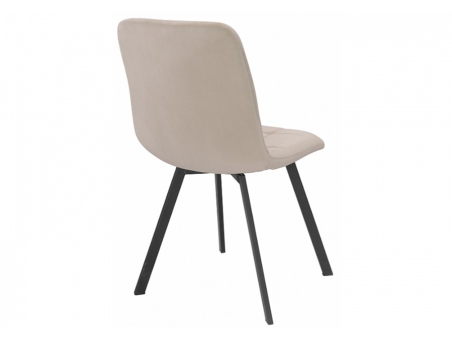 Стул на металлокаркасе Bruk beige / black