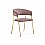 Стул на металлокаркасе Kamelia 1 light purple /gold