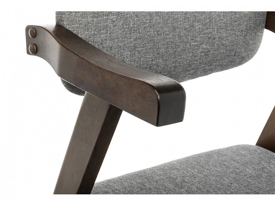 Стул деревянный Fit cappuccino / grey