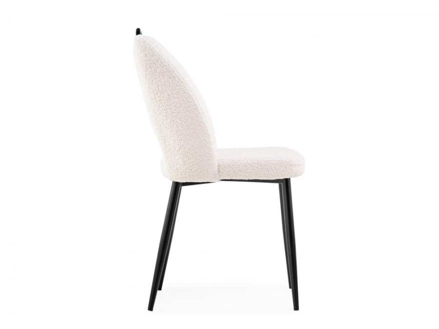 Стул на металлокаркасе Barton beige / black