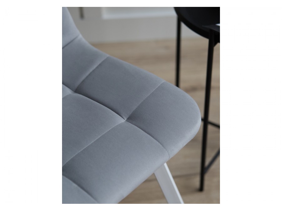 Чилли светло-серый / белый