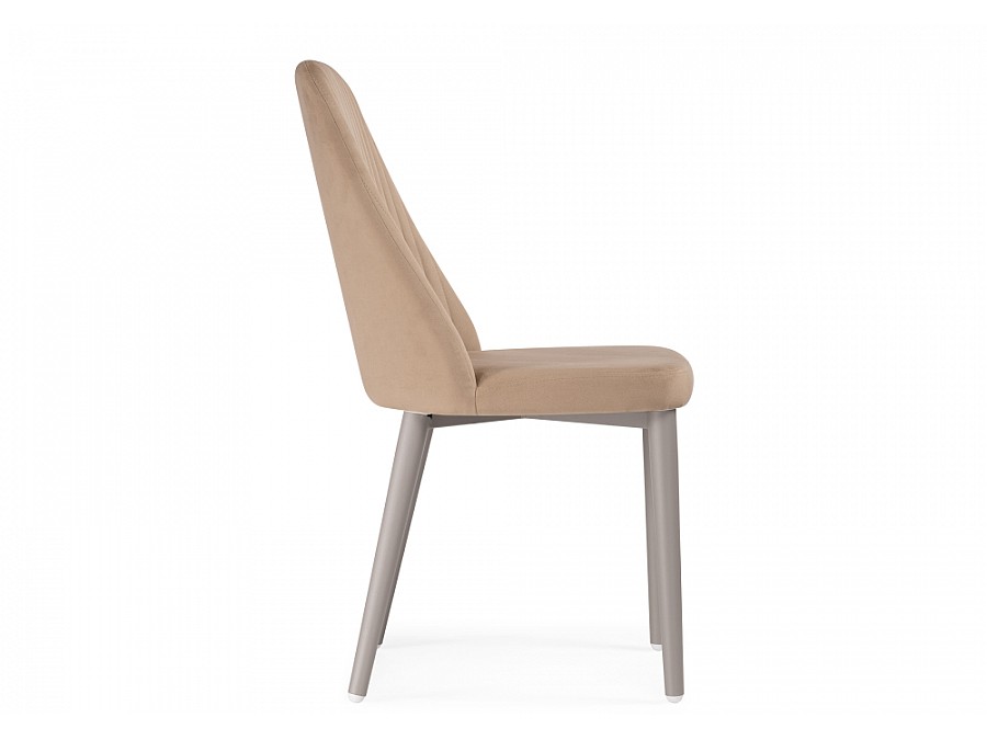 Стул на металлокаркасе Фена R латте / капучино