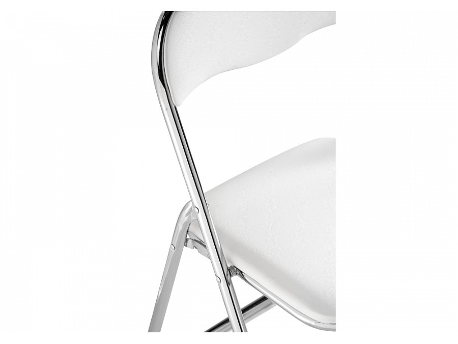 Стул на металлокаркасе Fold 1 складной white / chrome