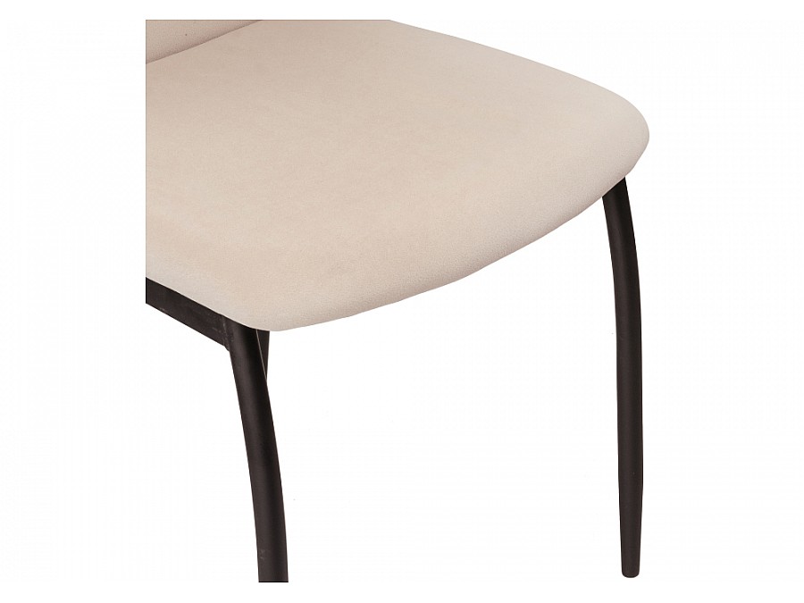 Стул на металлокаркасе Tod beige / black