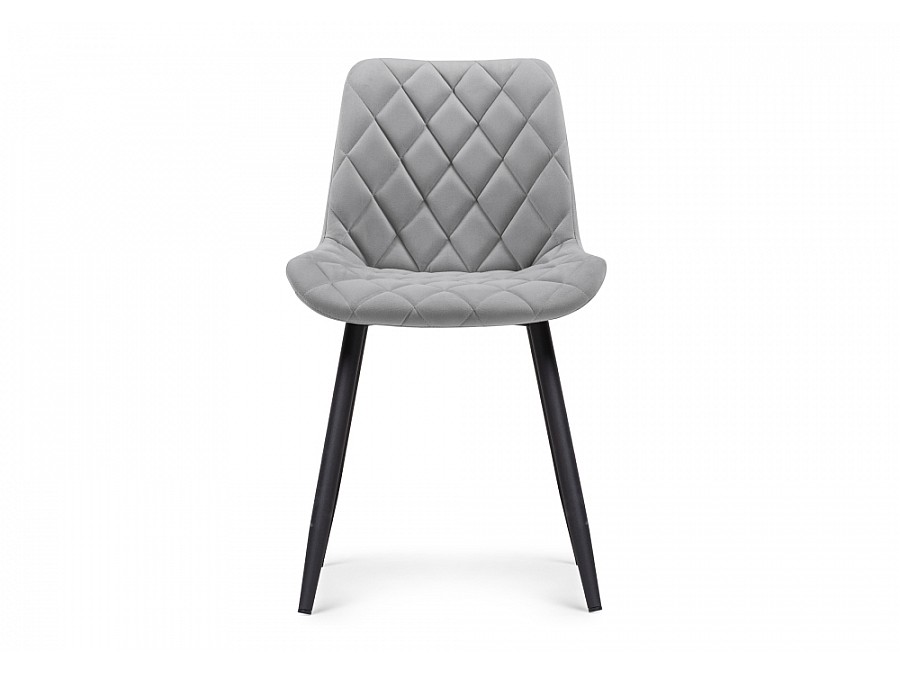 Стул на металлокаркасе Баодин Б/К светло-серый / черный