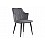Стул на металлокаркасе Velen dark gray