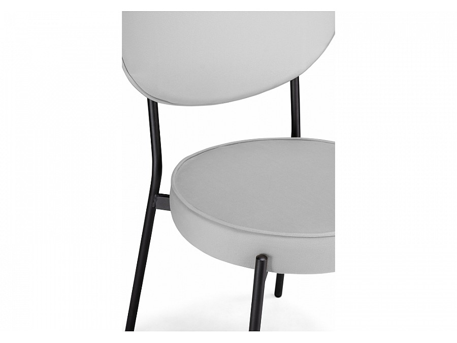 Стул на металлокаркасе Ройс серый / черный