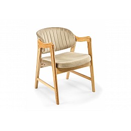 Стул деревянный Никсон ткань В15 / дубовый