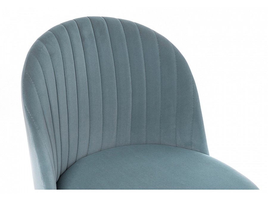 Стул на металлокаркасе Gabi 1 light blue / black
