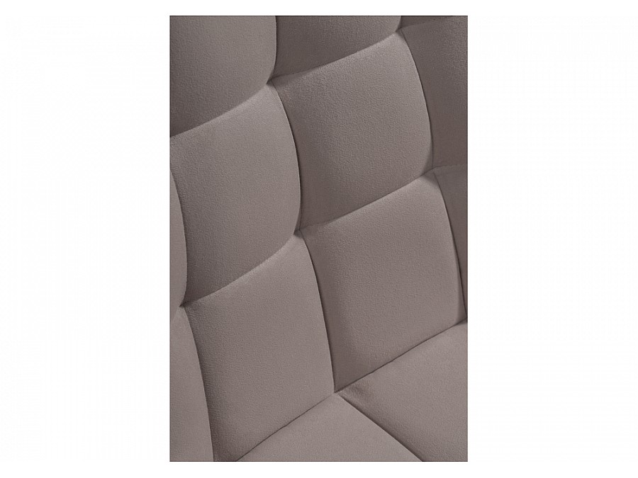 Стул на металлокаркасе Челси латте / черный